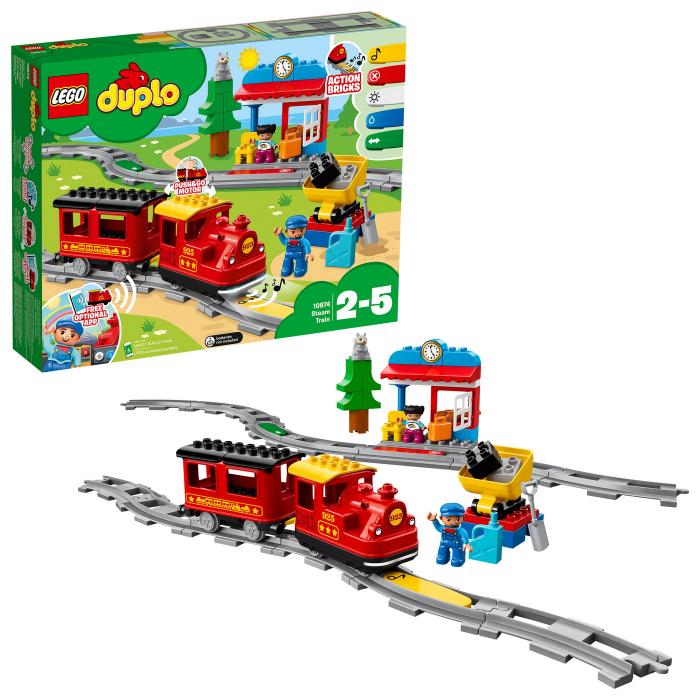 LEGO DUPLO Tren cu Aburi 10874  [6]