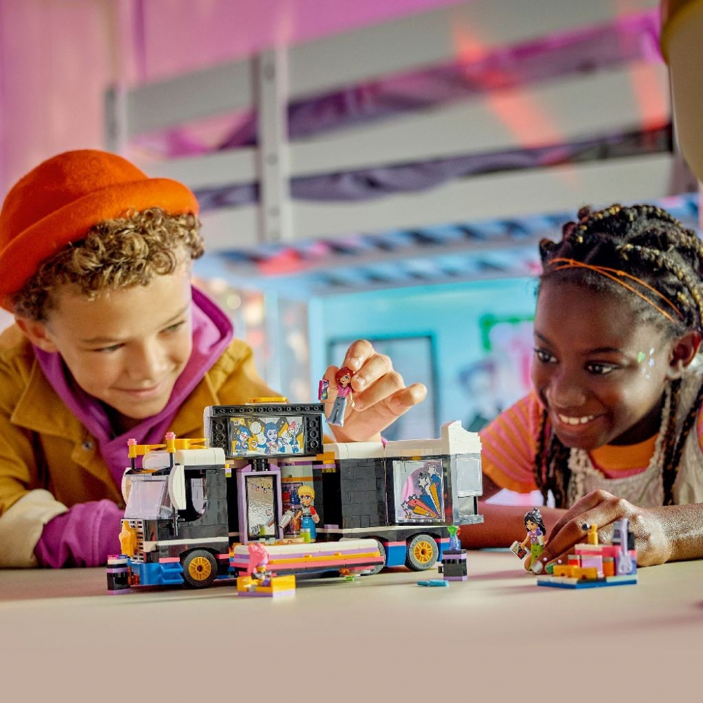 Lego Friends Autocar De Turneu Pentru Staruri Pop 42619 [3]