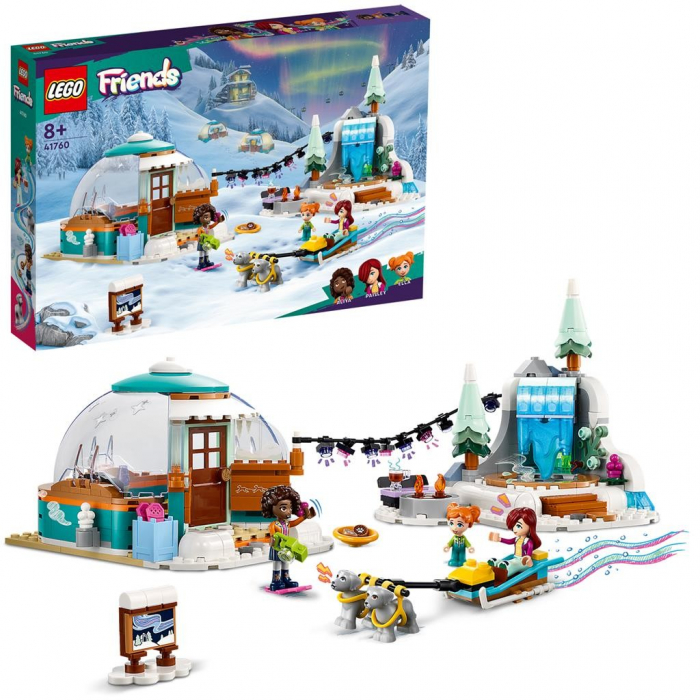 Lego Friends Aventura de Vacanță în Iglu 41760 - Expeditie Arctică [3]