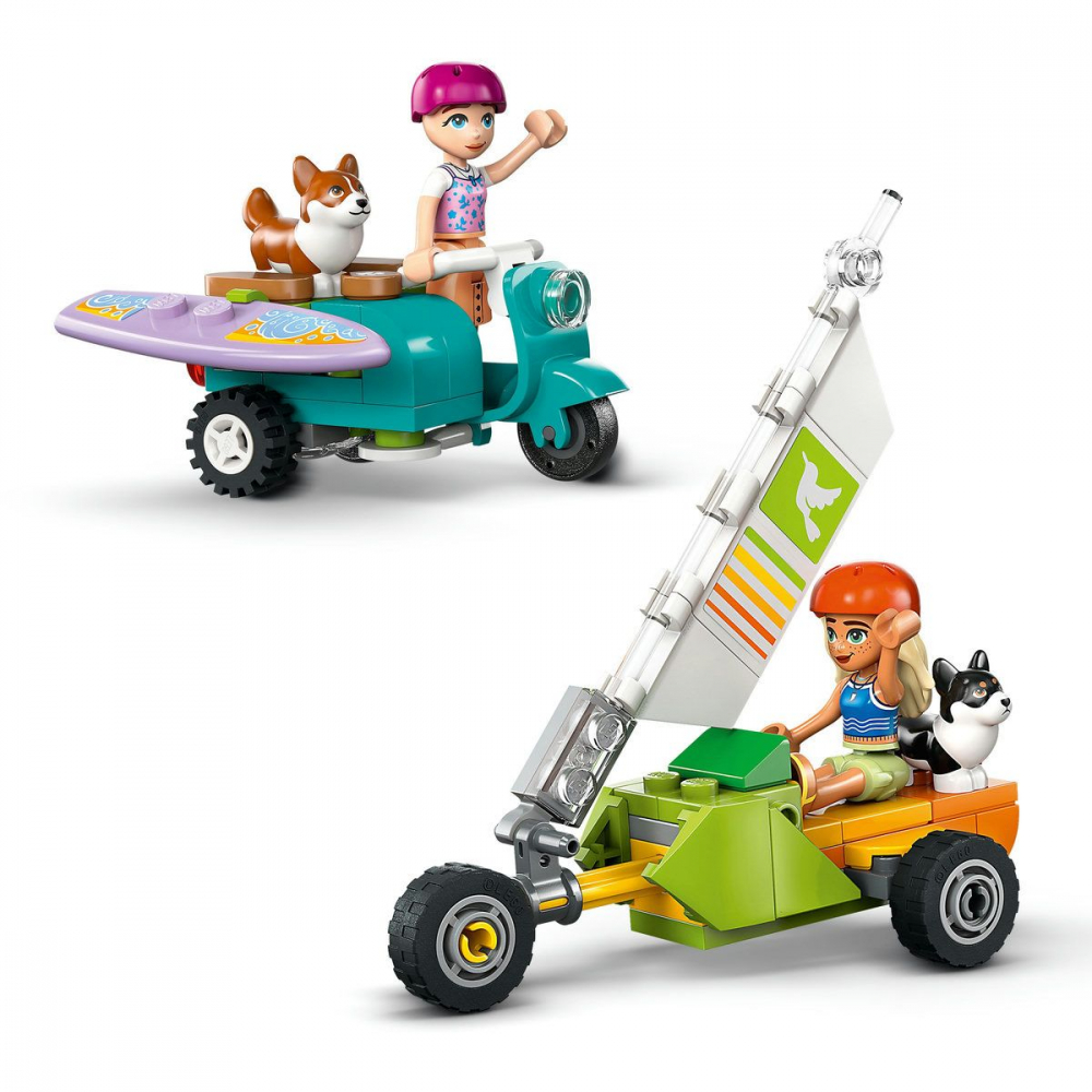 LEGO FRIENDS AVENTURI CU CATEI LA SURFING SI PE SCUTER 42641 [4]
