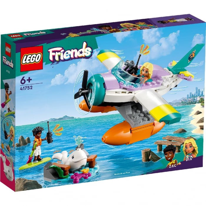 LEGO Friends Avion de Salvare pe Mare 41752