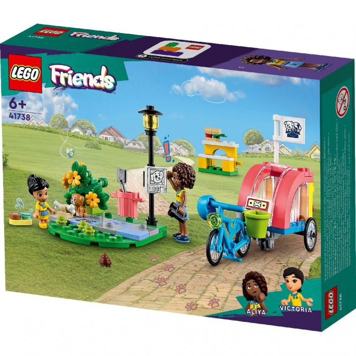 LEGO Friends Bicicleta pentru Salvarea Câinilor 41738 [5]