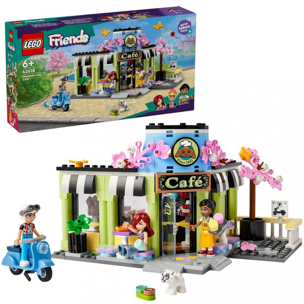 LEGO FRIENDS CAFENEA DIN ORASUL HEARTLAKE 42618 [6]