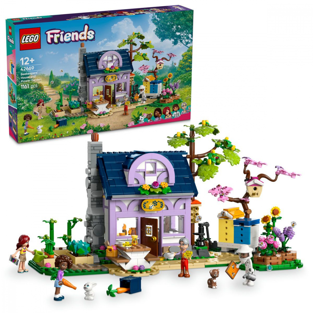 LEGO FRIENDS CASA APICULTORILOR SI GRADINA CU FLORI 42669 [4]