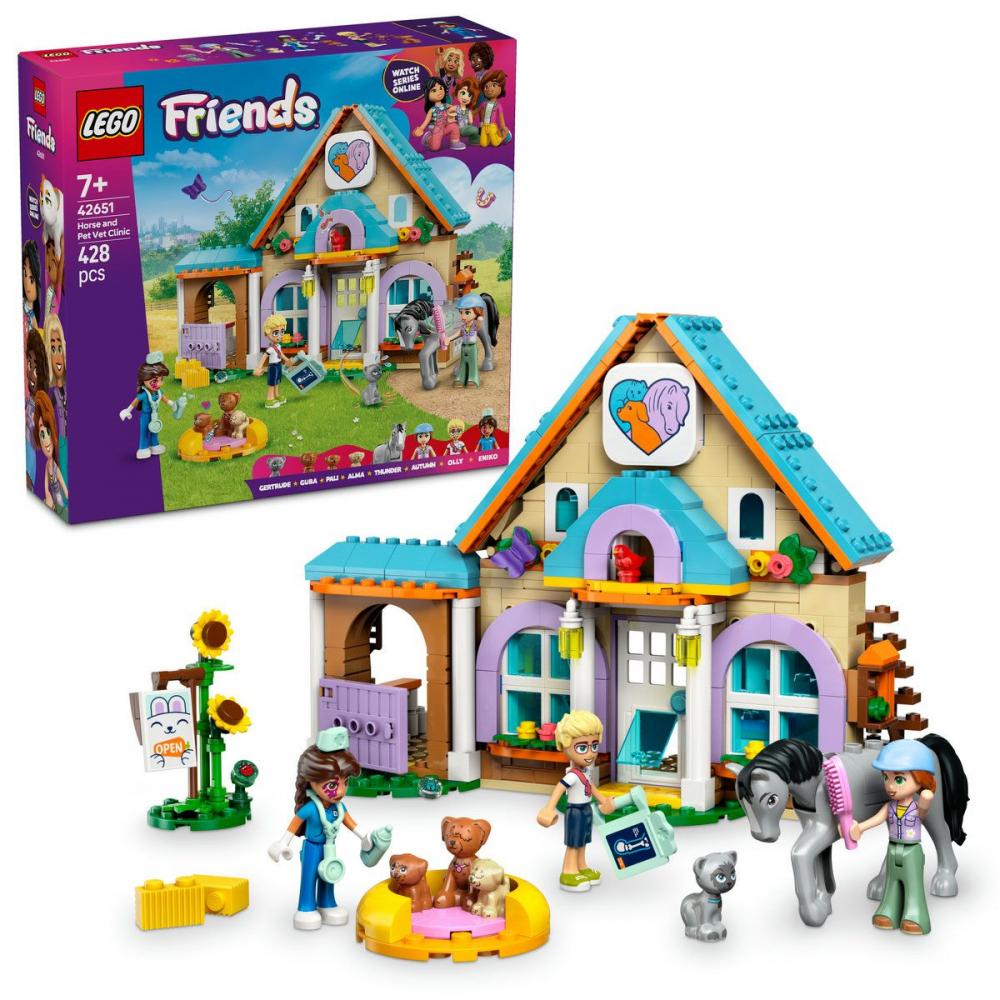 LEGO FRIENDS CLINICA VETERINARA PENTRU CAI SI ANIMALE DE COMPANIE 42651 [4]
