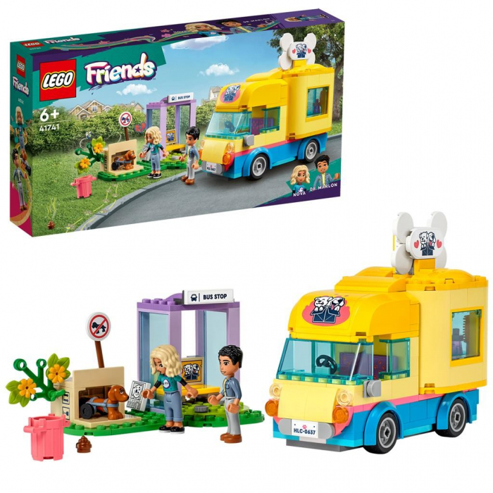 LEGO Friends Furgoneta pentru Salvarea Câinilor 41741 [6]