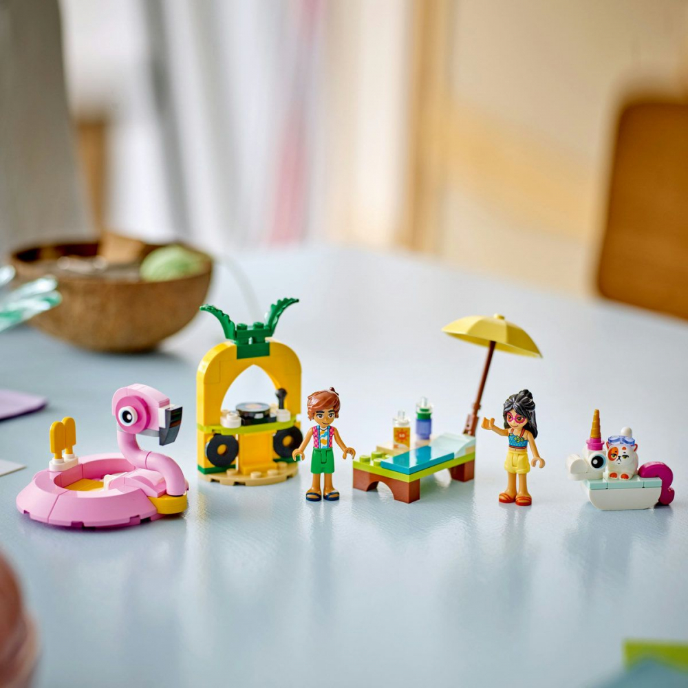LEGO FRIENDS PETRECERE LA PISCINA CU UNICORNUL SI FLAMINGO 42658 [5]