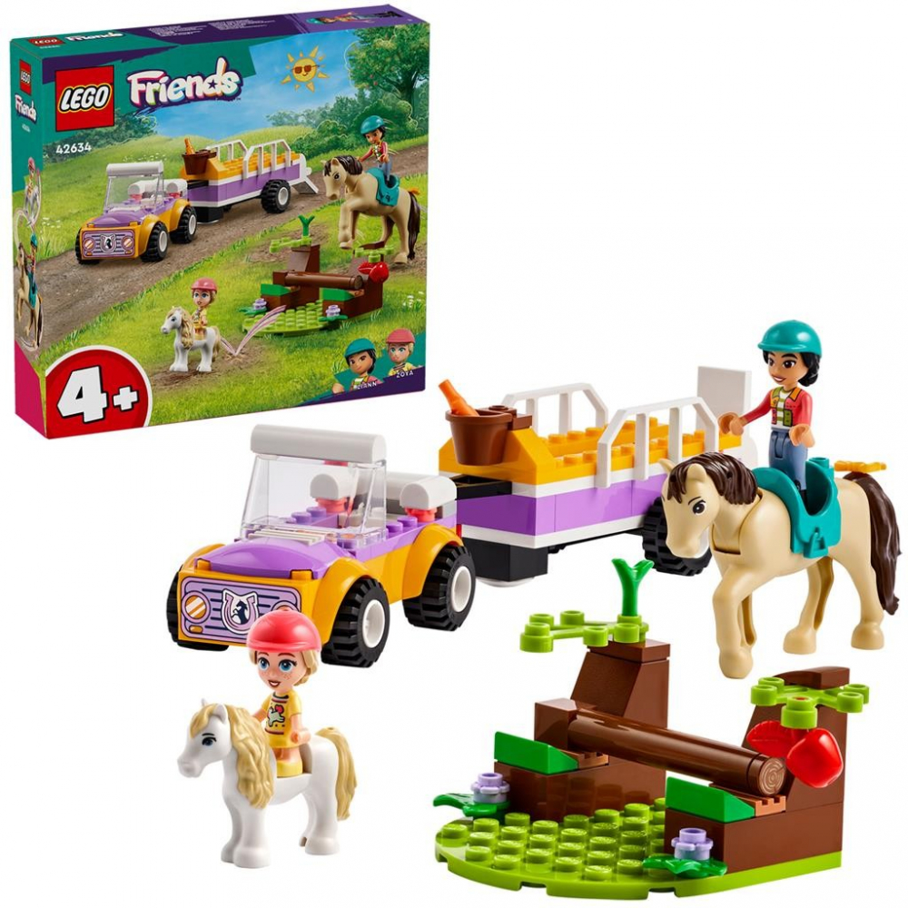 Lego Friends Remorca Cu Cal Si Ponei 42634 [5]