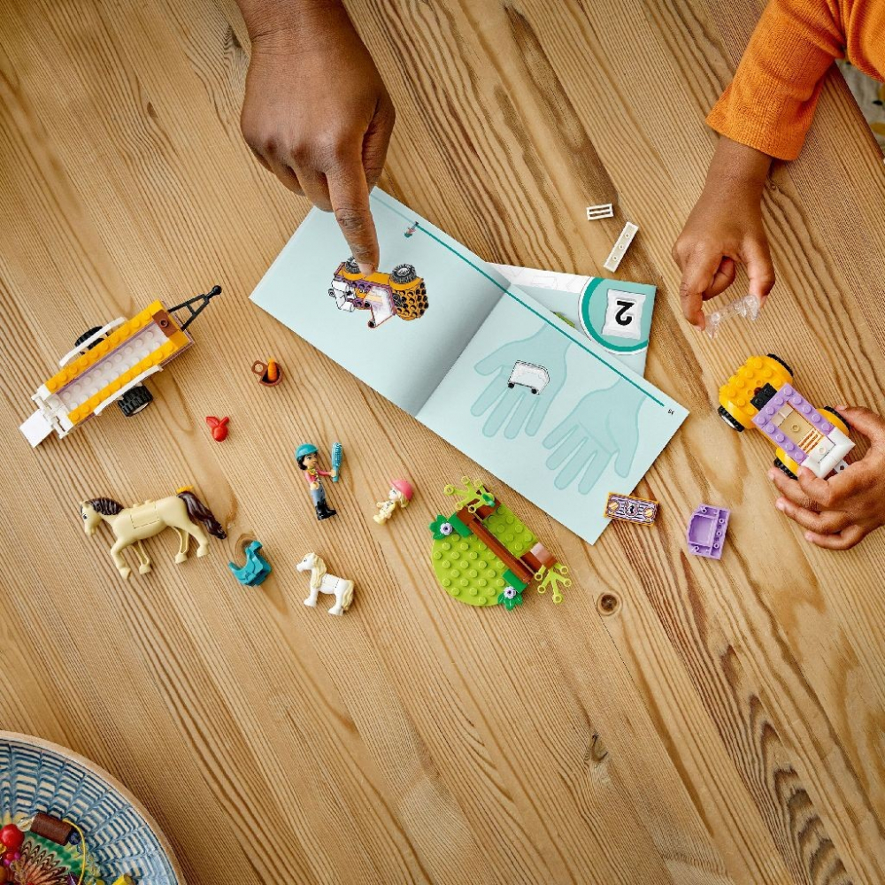 Lego Friends Remorca Cu Cal Si Ponei 42634 [4]