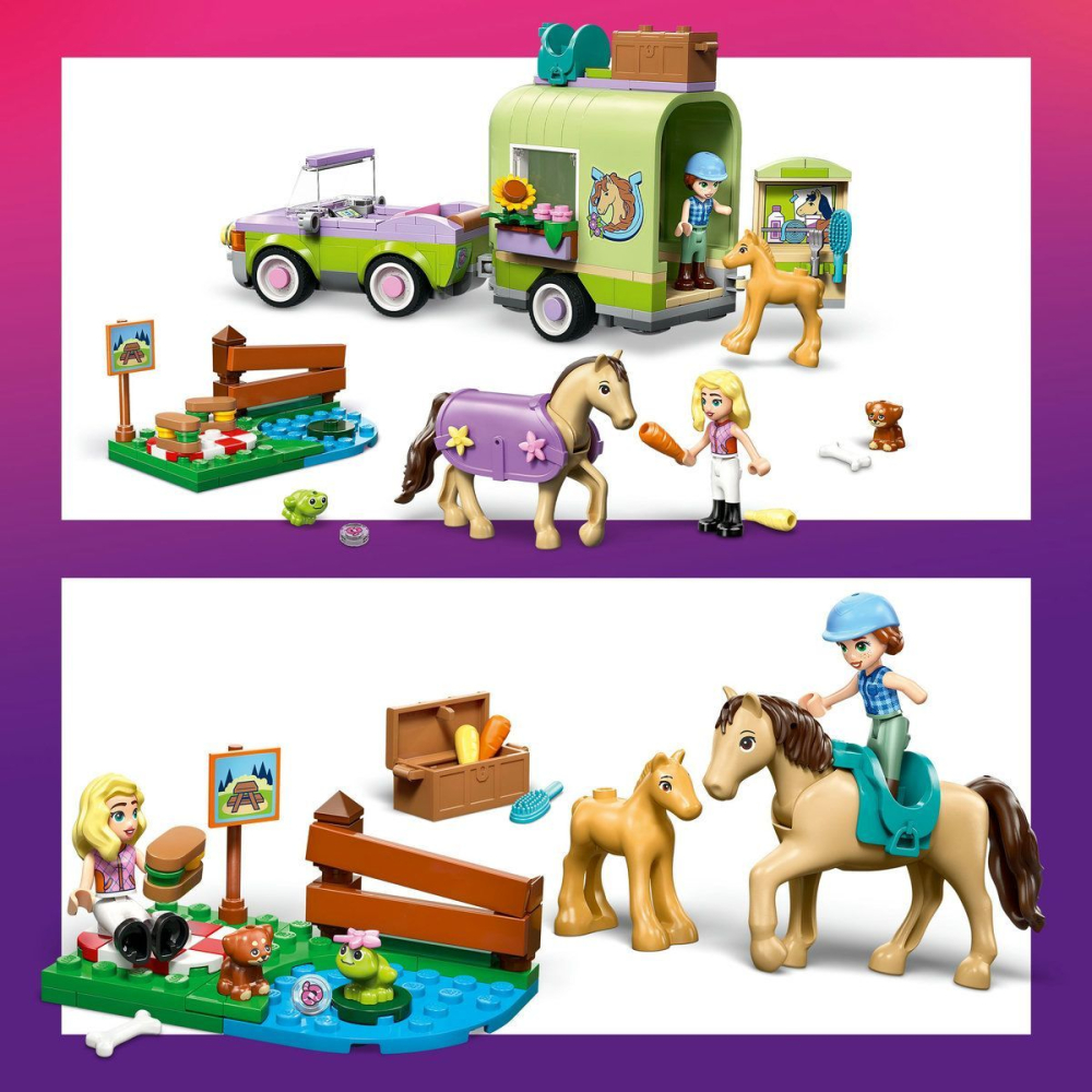 LEGO FRIENDS REMORCA PENTRU CAL SI MANZ 42695 [9]