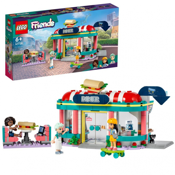 LEGO Friends Restaurant în Centrul Orașului Heartlake 41728 [6]