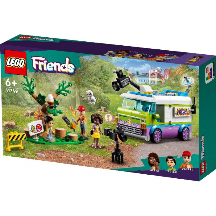 LEGO Friends Studioul Mobil de Stiri 41749  [5]