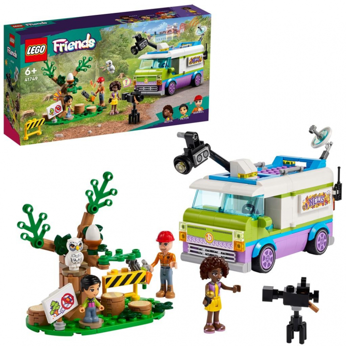 LEGO Friends Studioul Mobil de Stiri 41749  [6]