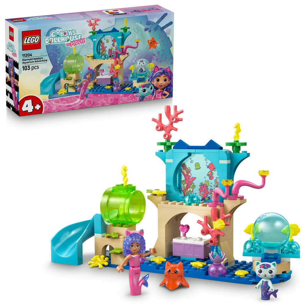 LEGO GABBYS DOLLHOUSE FILMUL AVENTURILE IN ACVARIU ALE SIRENEI GABBY 11204 [7]