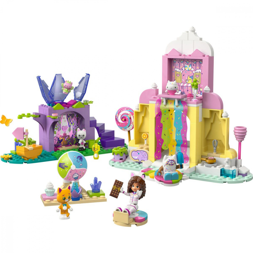 LEGO GABBYS DOLLHOUSE FILMUL MUNTELE DE DULCIURI SI GRADINA LUI KITTY 11205 [2]
