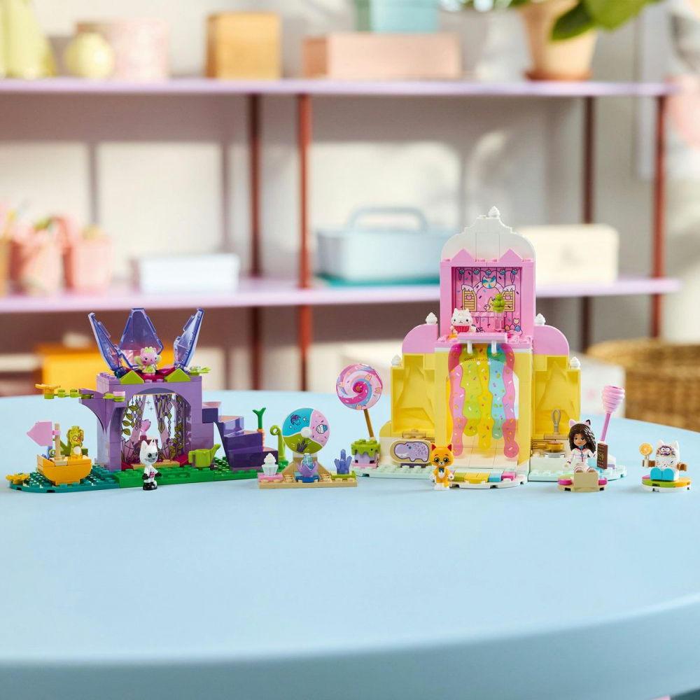 LEGO GABBYS DOLLHOUSE FILMUL MUNTELE DE DULCIURI SI GRADINA LUI KITTY 11205 [6]