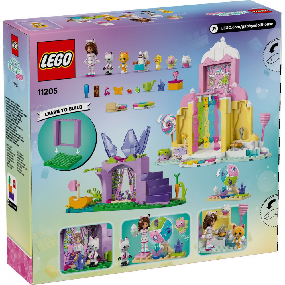 LEGO GABBYS DOLLHOUSE FILMUL MUNTELE DE DULCIURI SI GRADINA LUI KITTY 11205 [8]