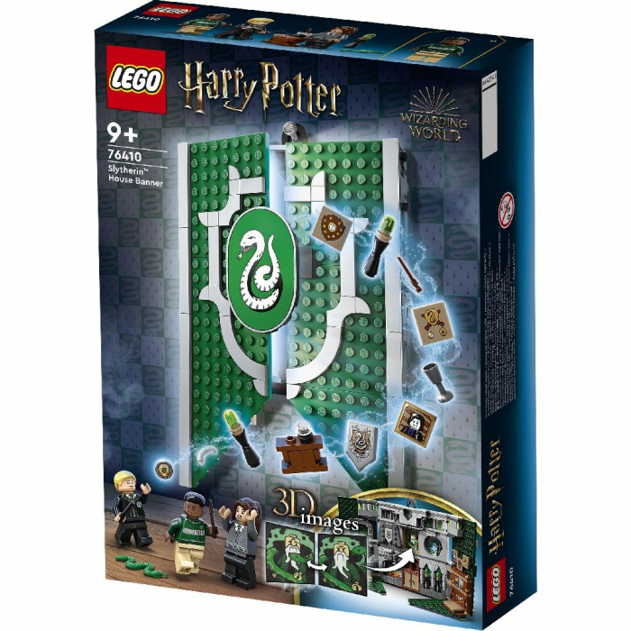 LEGO Harry Potter Bannerul Casei Slytherin 76410 [4]