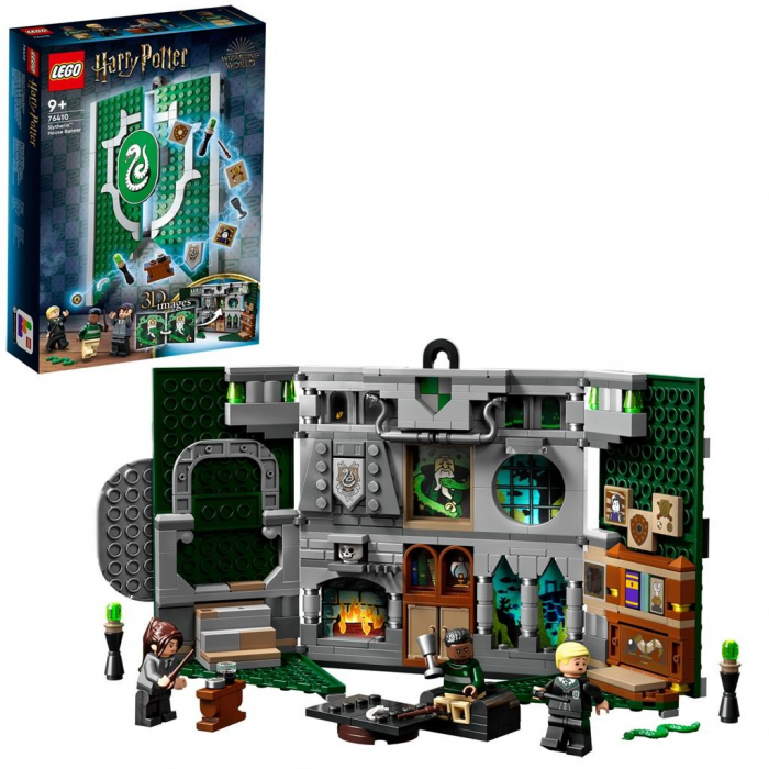 LEGO Harry Potter Bannerul Casei Slytherin 76410 [5]