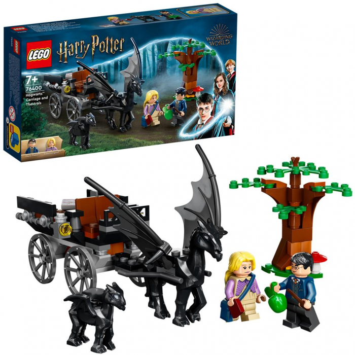 LEGO Harry Potter Trăsura și Caii Thestral de la Hogwarts 76400 [5]