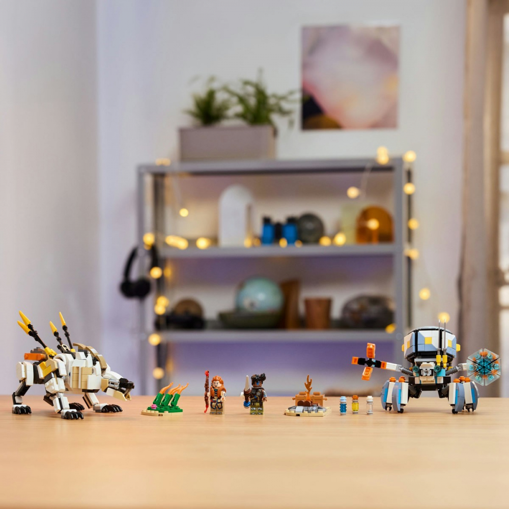 LEGO HORIZON ADVENTURES ALOY SI VARL VS SHELL WALKER SI SAWTOOTH 77037 [5]