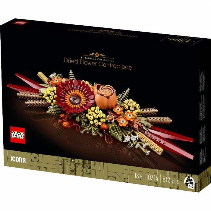 LEGO Icons Ornament din Flori Uscate 10314  [5]