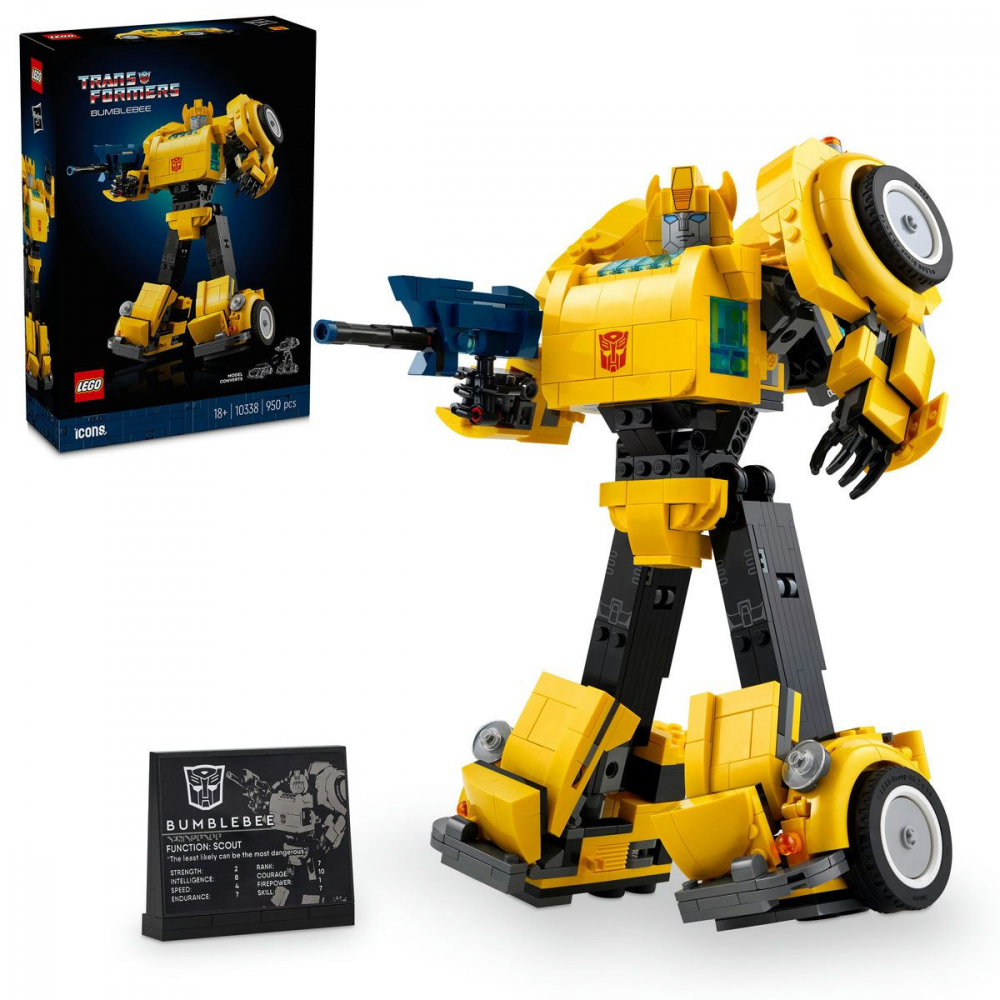 LEGO ICONS TRANSFORMERS BUMBLEBEE 10338 [7]