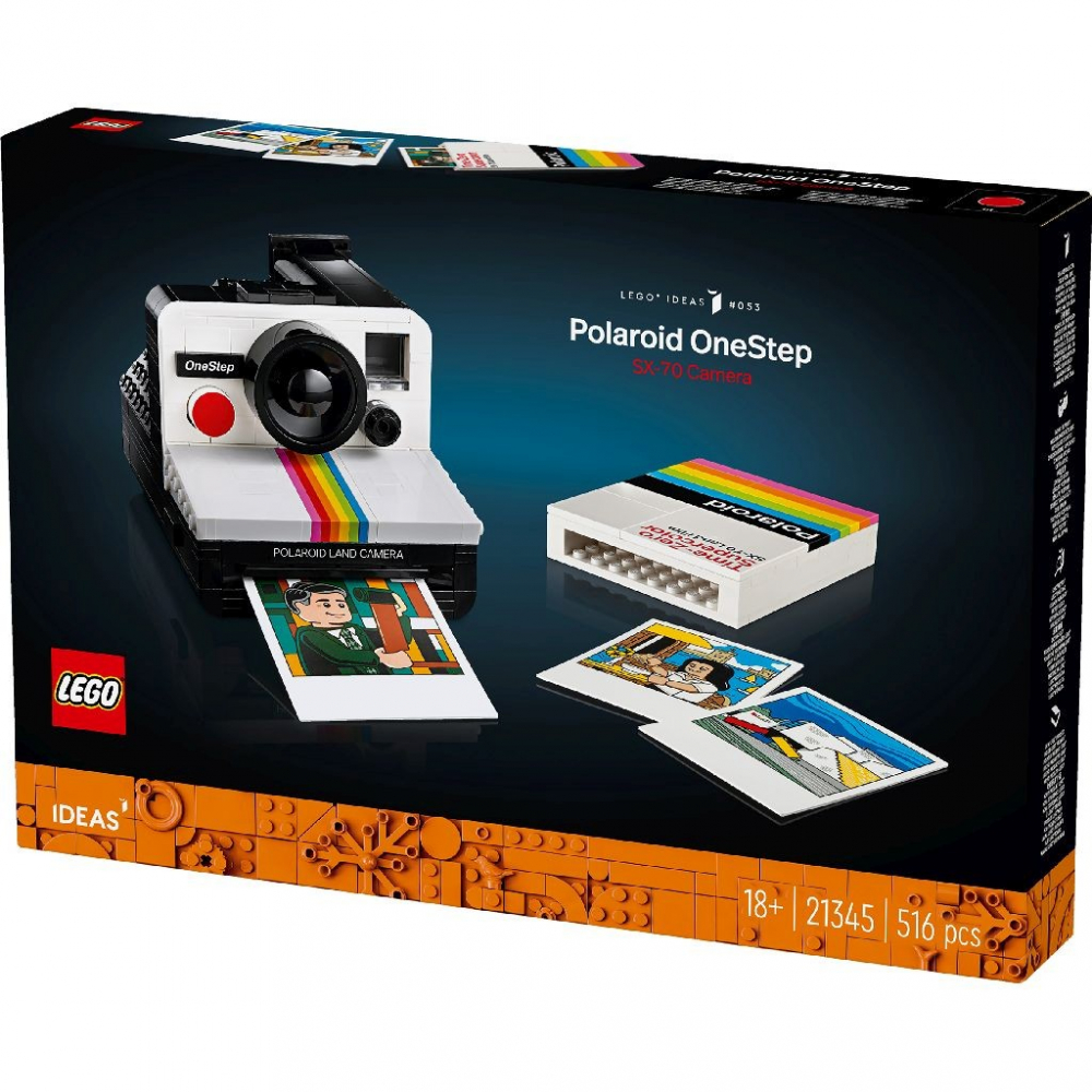 Lego Ideas Camera Foto Polaroid One Step Sx 70 21345 [5]