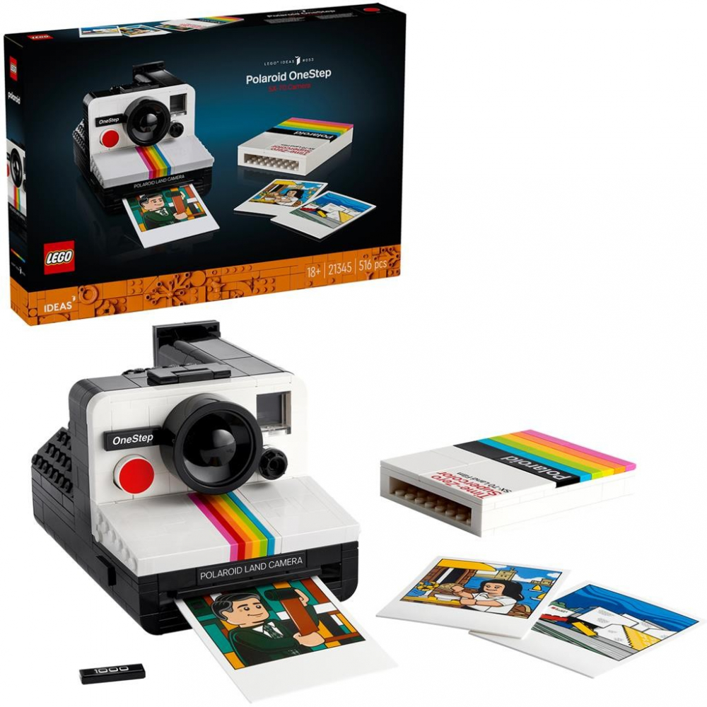 Lego Ideas Camera Foto Polaroid One Step Sx 70 21345 [6]