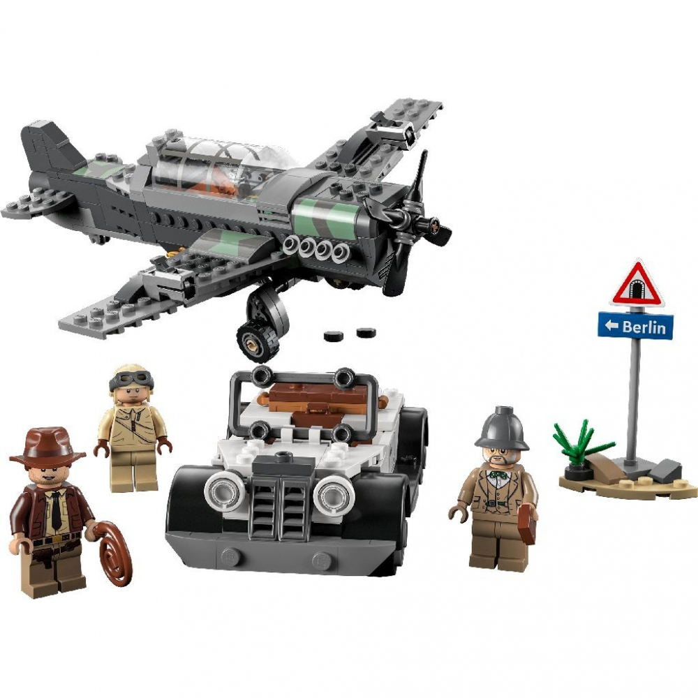 LEGO INDIANA JONES URMARIRE CU AVIONUL DE VANATOARE 77012 [2]