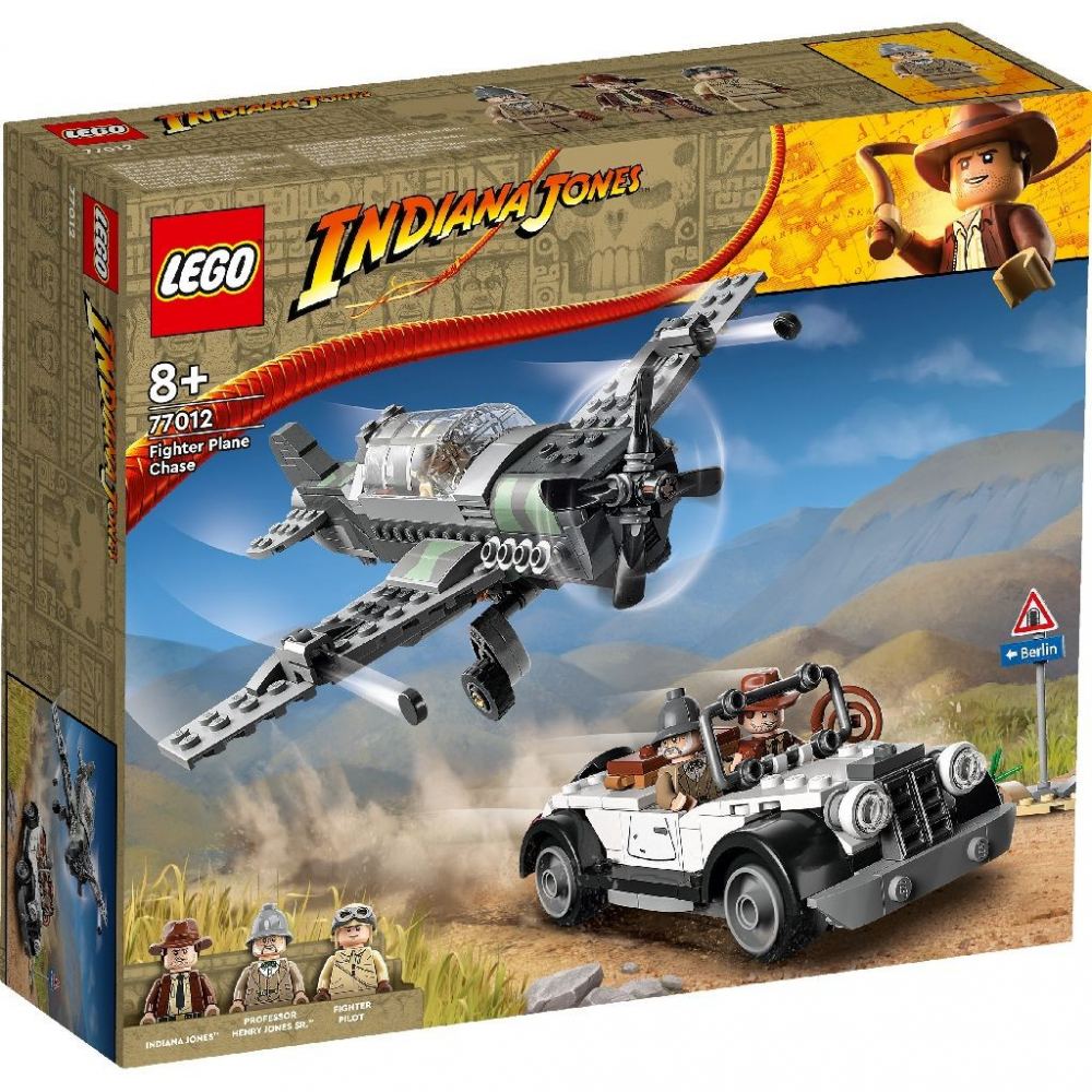 LEGO INDIANA JONES URMARIRE CU AVIONUL DE VANATOARE 77012 [1]