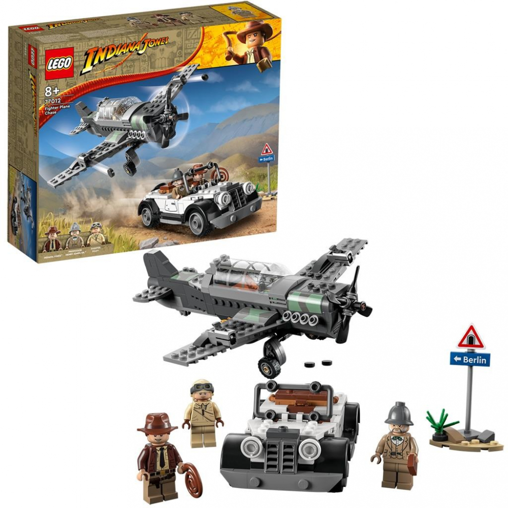 LEGO INDIANA JONES URMARIRE CU AVIONUL DE VANATOARE 77012 [5]