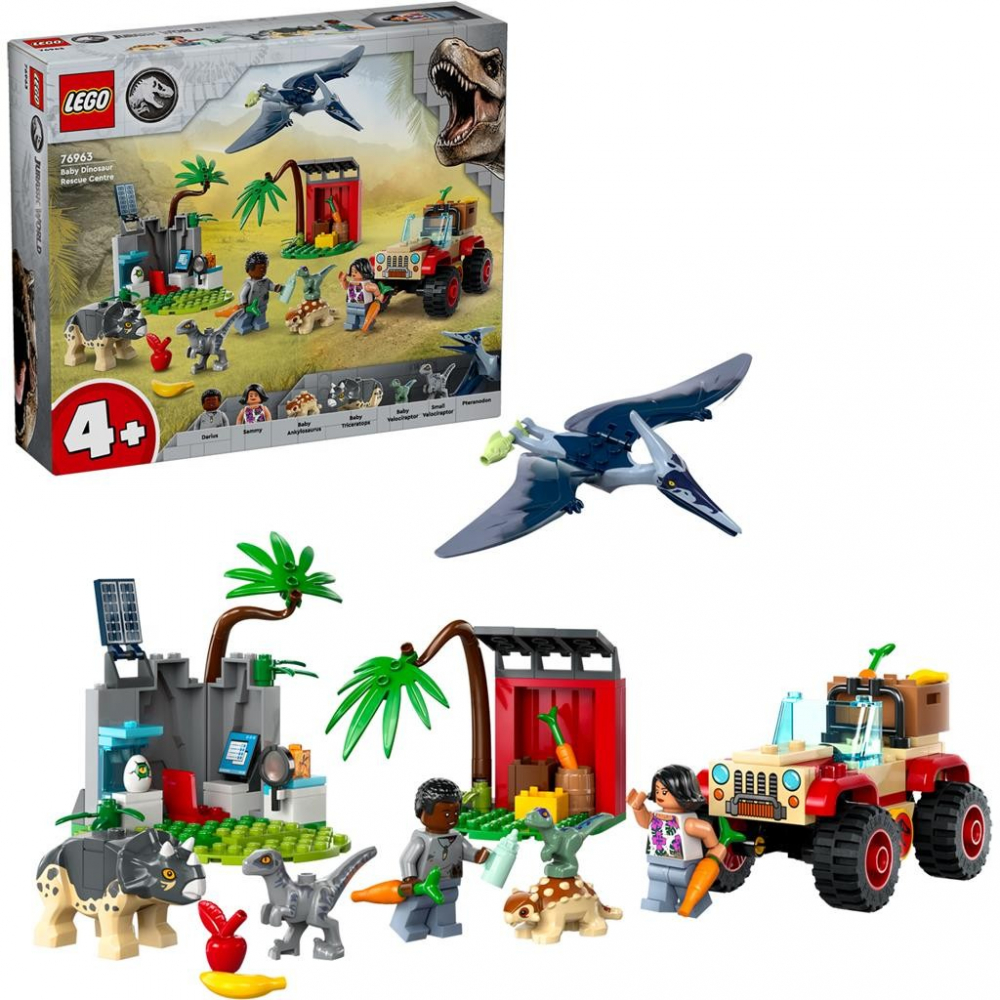 Lego Jurassic World 76963 Centru De Salvare Pentru Pui De Dinozaur [5]