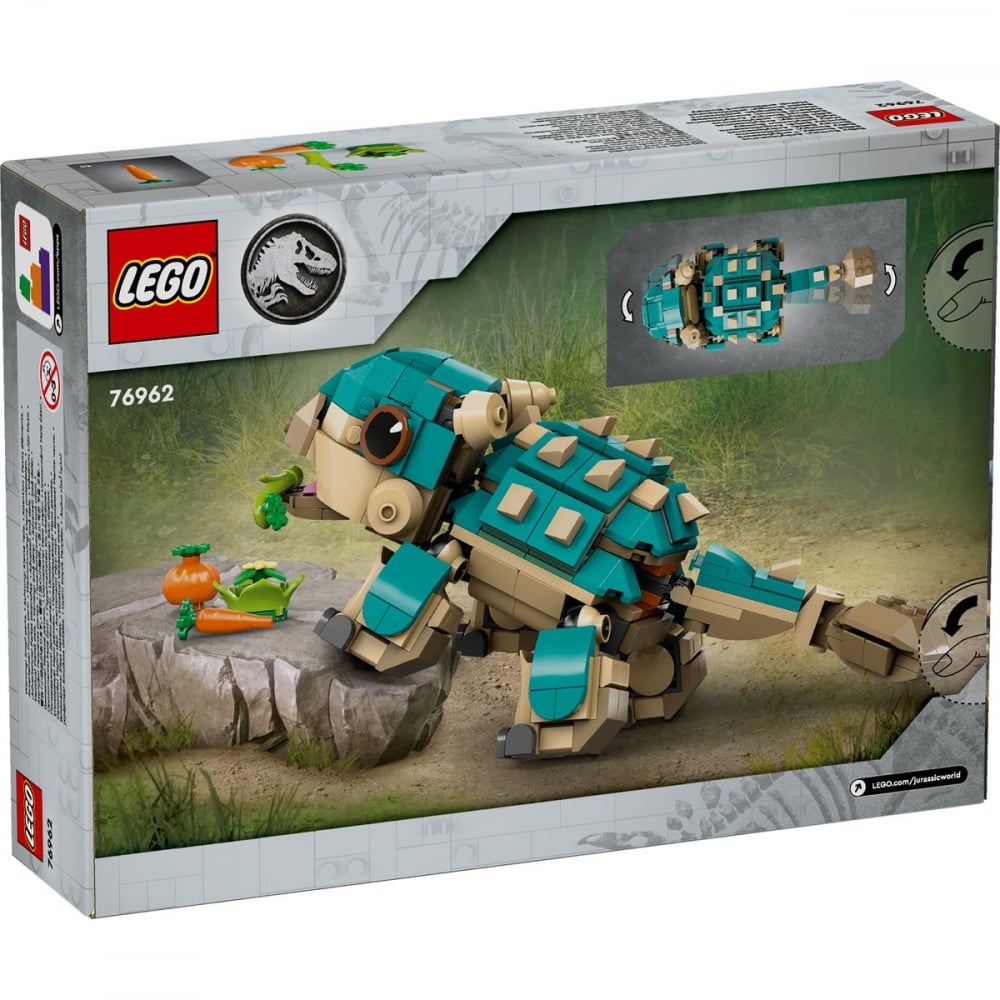 LEGO JURASSIC WORLD BEBELUSA BUMPY ANKYLOSAURUS 76962 [3]