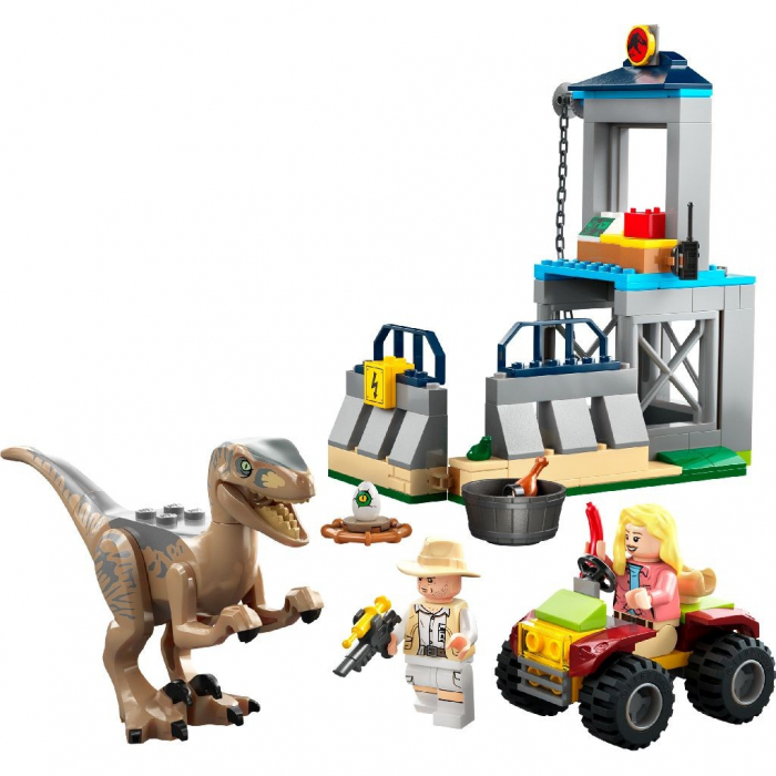 LEGO Jurassic World Evadarea unui Velociraptor 76957  [2]