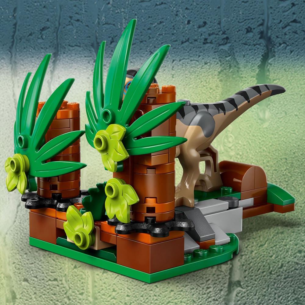 LEGO JURASSIC WORLD RENASTEREA EVADARE OFF-ROAD DIN CALEA UNUI VELOCIRAPTOR 76972 [6]