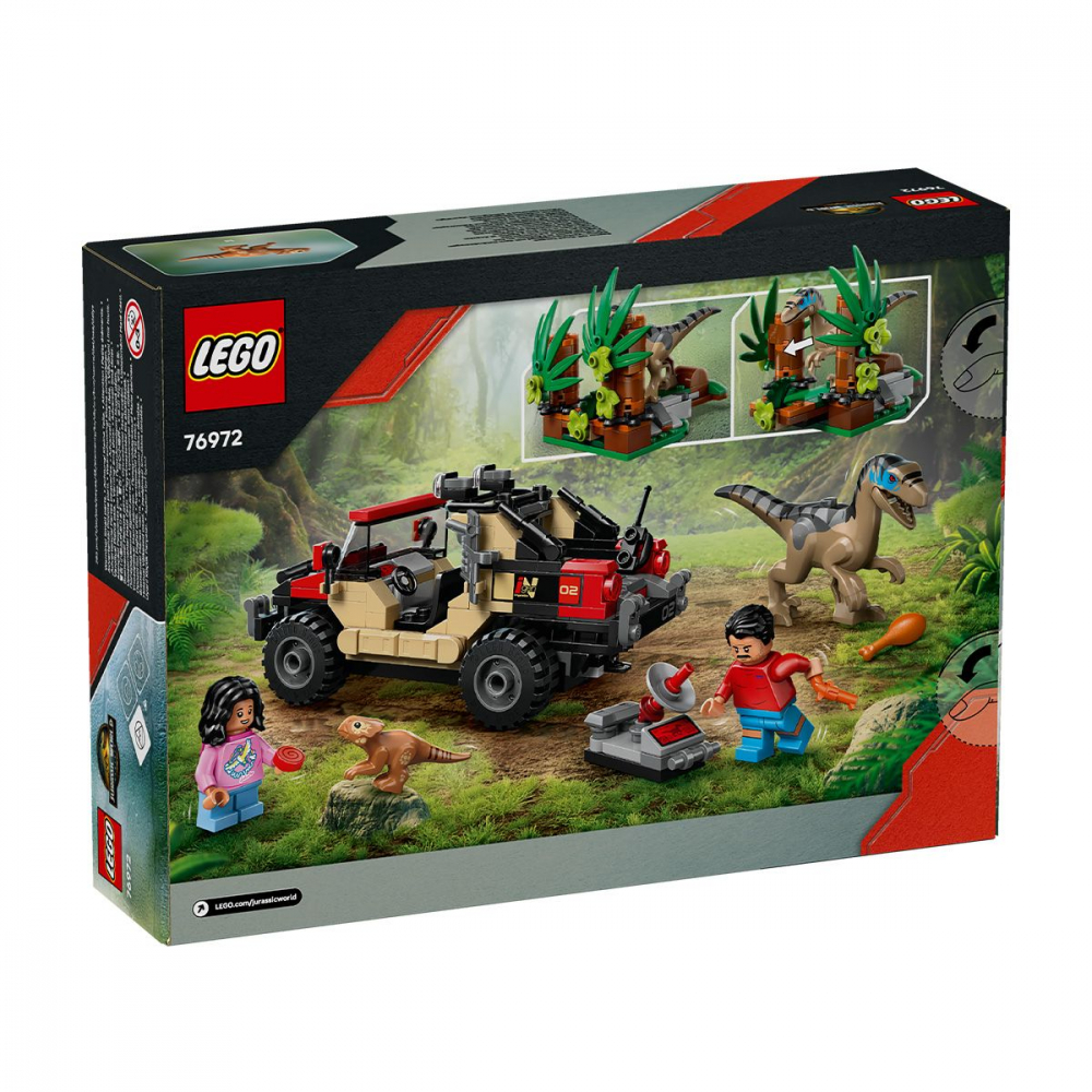 LEGO JURASSIC WORLD RENASTEREA EVADARE OFF-ROAD DIN CALEA UNUI VELOCIRAPTOR 76972 [7]