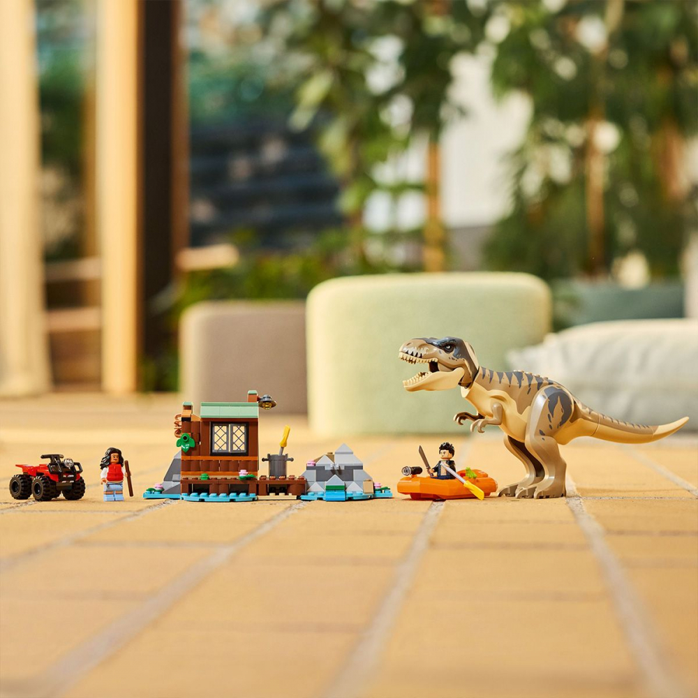 LEGO JURASSIC WORLD RENASTEREA EVADARE PE RAU DIN CALEA UNUI T REX 76975 [2]