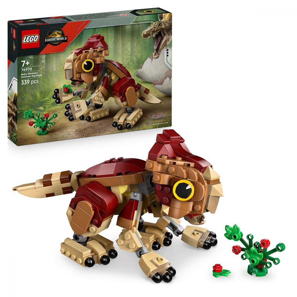 LEGO JURASSIC WORLD RENASTEREA PUIUL DE DINOZAUR DOLORES AQUILOPS 76970 [7]