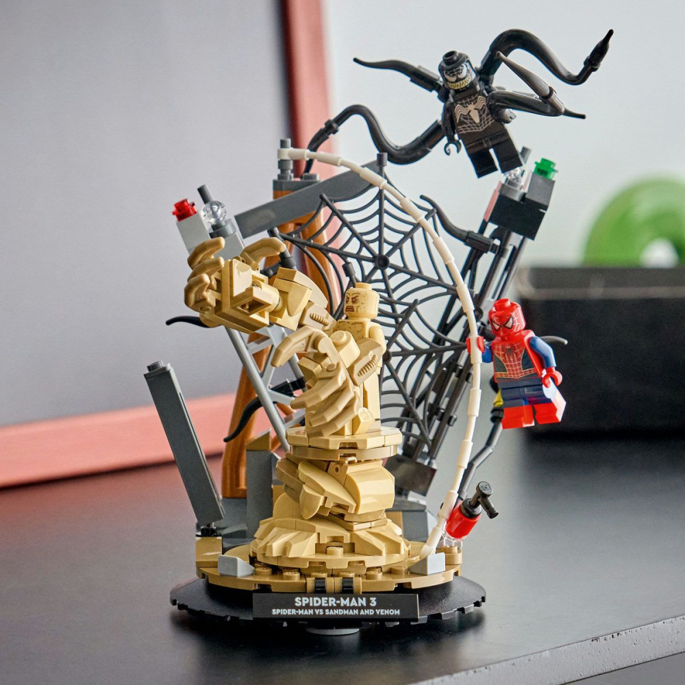 LEGO MARVEL BATALIE MEMORABILA OMUL PAIANJEN VS SANDMAN 76334 [2]