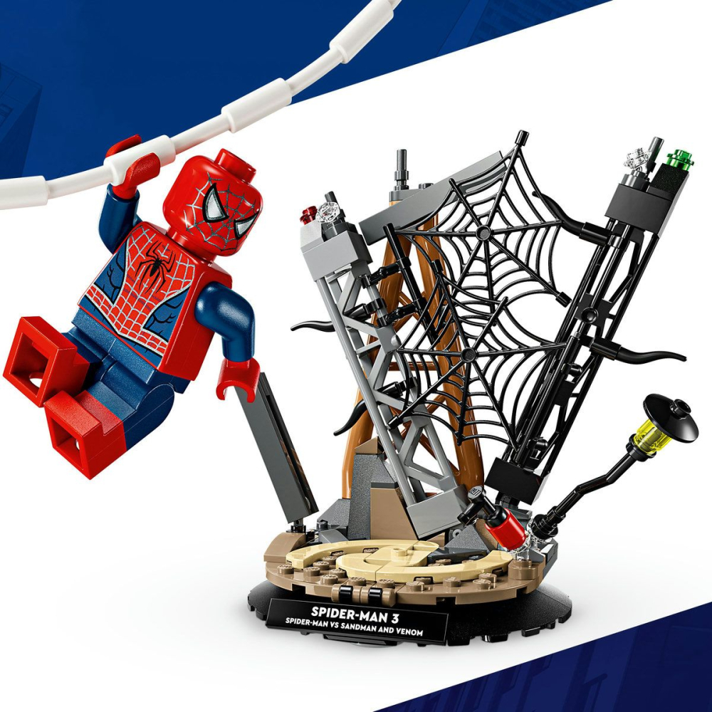 LEGO MARVEL BATALIE MEMORABILA OMUL PAIANJEN VS SANDMAN 76334 [7]