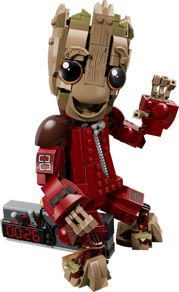 LEGO MARVEL GROOT IN UNIFORMA RAVAGER 76341 [3]