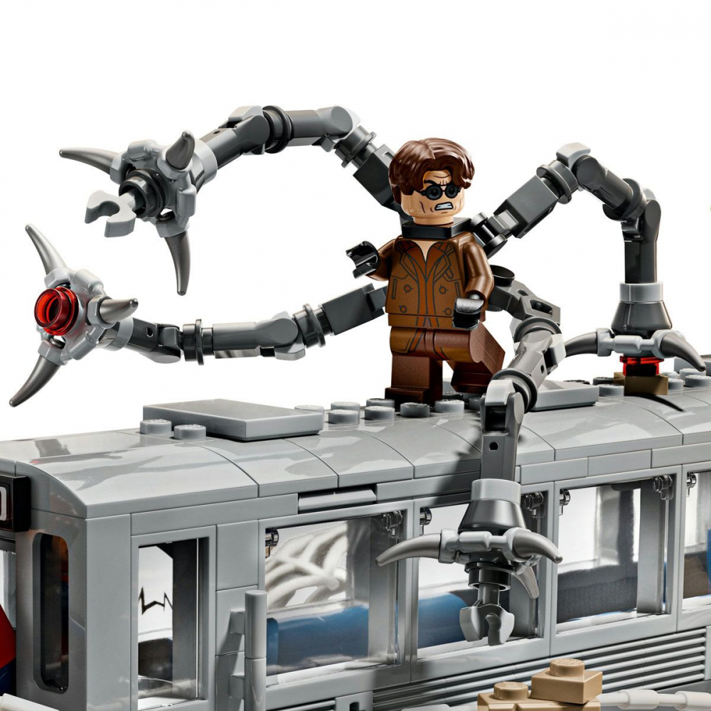 LEGO MARVEL LUPTA PE ACOPERISUL TRENULUI OMUL PAIANJEN SI DOC OCK 76321 [6]