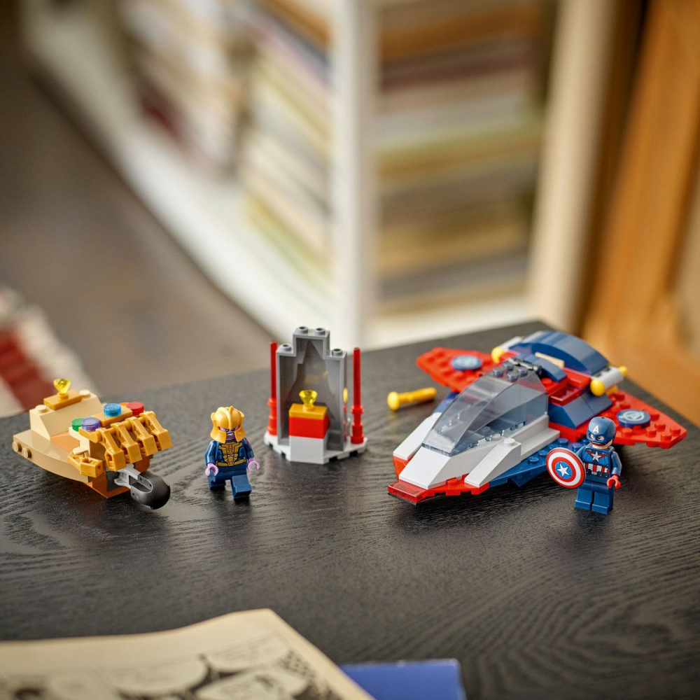 LEGO MARVEL RAZBUNATORII CAPITANUL AMERICA VS THANOS 76319 [6]