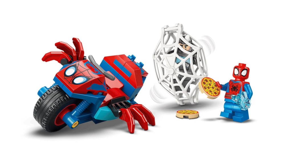LEGO MARVEL SPIDEY PE MOTOCICLETA VS RHINO 11206 [9]