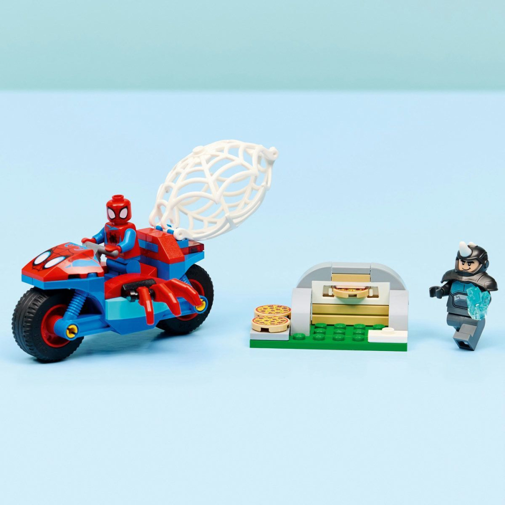 LEGO MARVEL SPIDEY PE MOTOCICLETA VS RHINO 11206 [8]