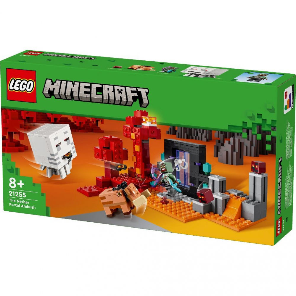 LEGO MINECRAFT AMBUSCADA IN PORTALUL NETHER 21255 [5]