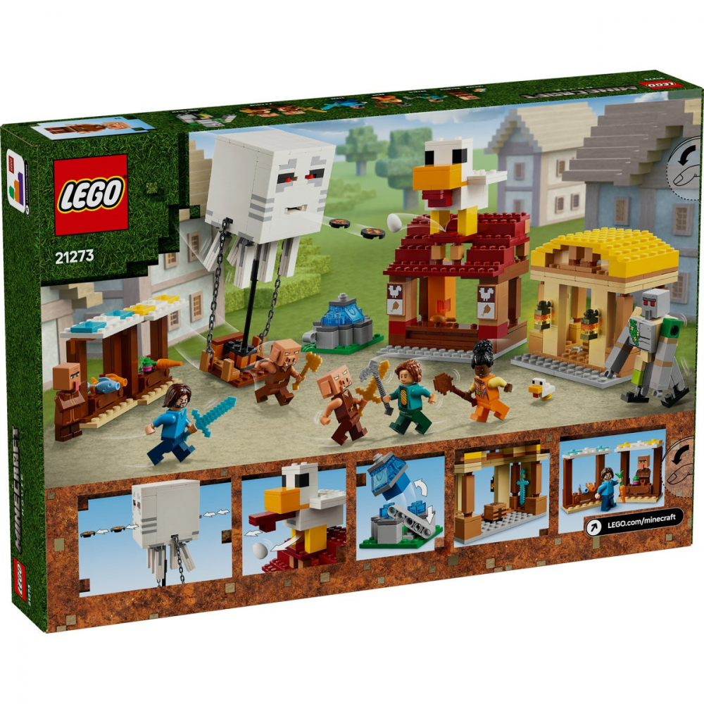 LEGO MINECRAFT ATACUL BALOANELOR GHAST ASUPRA SATULUI 21273 [8]