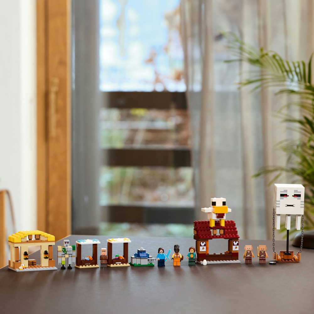 LEGO MINECRAFT ATACUL BALOANELOR GHAST ASUPRA SATULUI 21273 [5]