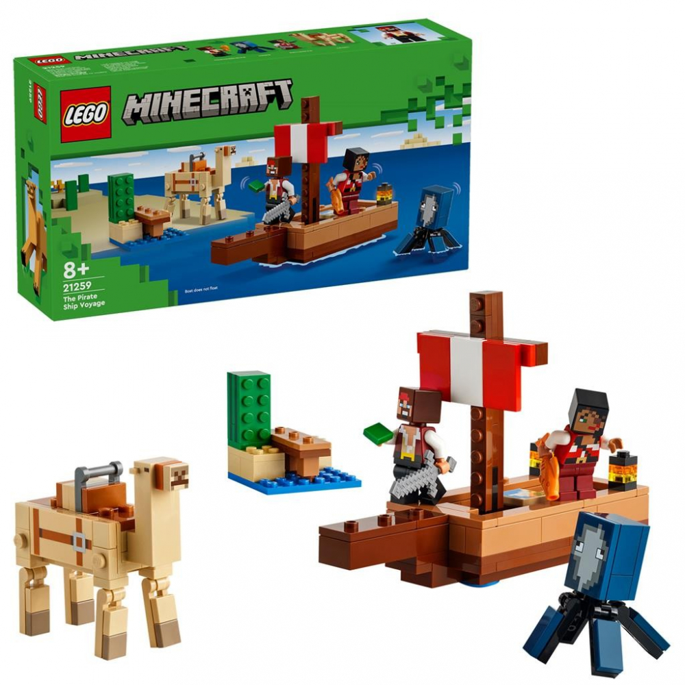 LEGO MINECRAFT CALATORIE PE CORABIA DE PIRATI 21259 [6]